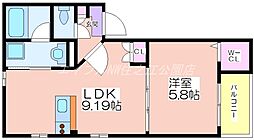 ヒカリコート 2階/-