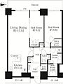 WComfortTowersWEST31階29.5万円