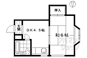 京都市東山区今熊野南日吉町 2階建 築43年のイメージ