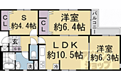 京都市中京区麸屋町通蛸薬師下る梅屋町 5階建 築43年のイメージ