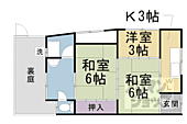 京都市伏見区向島二ノ丸町 2階建 築53年のイメージ