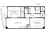 京都市伏見区下鳥羽北円面田町 4階建 築34年のイメージ