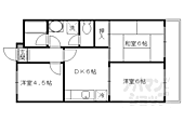 京都市伏見区下鳥羽北円面田町 5階建 築34年のイメージ