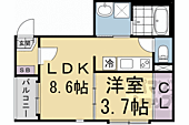 京都市伏見区深草森吉町 3階建 築2年のイメージ