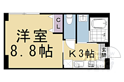 京都市営烏丸線 烏丸御池駅 徒歩3分 4階/-