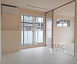 JR奈良線 稲荷駅 徒歩3分の賃貸アパート 3階2LDKのリビング/ダイニング