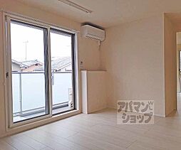 JR奈良線 稲荷駅 徒歩3分の賃貸アパート 3階2LDKのリビング/ダイニング