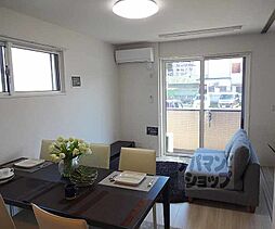 京阪石山坂本線 滋賀里駅 徒歩6分の賃貸アパート 1階1LDKのリビング/ダイニング