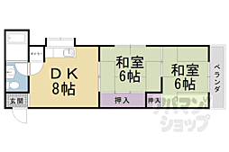 間取図画像 2DK