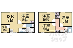 コーポリリー 1階5LDKの間取り