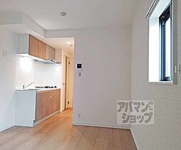 京阪本線 伏見桃山駅 徒歩7分の賃貸アパート 3階1LDKのリビング/ダイニング