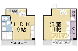 K-Flat 1LDKの間取図画像