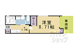 Ｓａｋｕｒａ　Ｔｅｒｒａｃｅ 1階1Kの間取り