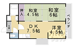 間取図画像 3DK
