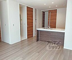 京阪本線 丹波橋駅 徒歩12分の賃貸マンション 1階2LDKのリビング/ダイニング