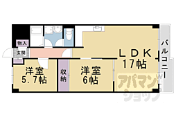 山科ハイツ 5階