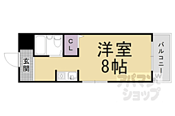 JR東海道・山陽本線 瀬田駅 徒歩19分の賃貸マンション 2階1Kの間取り