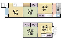 西野山射庭ノ上町貸家