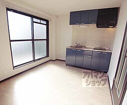 JR奈良線 桃山駅 徒歩3分の賃貸マンション 4階1DKのリビング/ダイニング