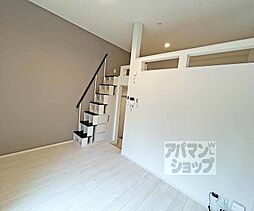 京阪本線 龍谷大前深草駅 徒歩11分の賃貸アパート 2階1Kのリビング/ダイニング