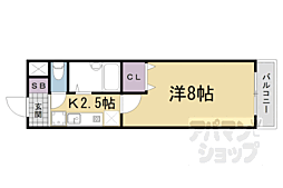 JR東海道・山陽本線 瀬田駅 徒歩13分の賃貸マンション 1階1Kの間取り