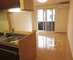 京阪石山坂本線 粟津駅 徒歩16分の賃貸アパート 1階1LDKのリビング/ダイニング