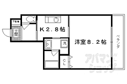 京都市営烏丸線 竹田駅 徒歩2分 4階/-