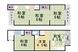 音羽稲芝町貸家