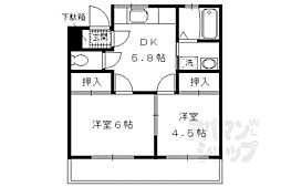 京都市営烏丸線 竹田駅 徒歩4分 2階/-