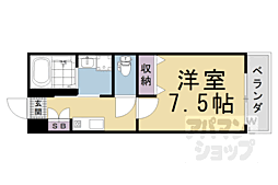 ＤｕＲｅｖｅ大宅 1階1Kの間取り