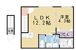 京阪石山坂本線 松ノ馬場駅 徒歩4分 2階/-