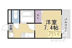 クローバー椥辻 2階