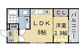 Ｈａｒｍｏｎｙ　Ｔｅｒｒａｃｅ−ｓｙ　椥辻 2階/202