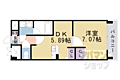 コンフォーレ栗栖野5階6.9万円