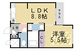 エリタージュ・椥辻 1階