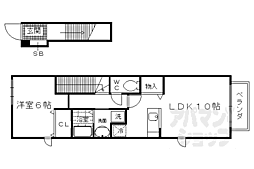 近鉄京都線 上鳥羽口駅 徒歩19分
