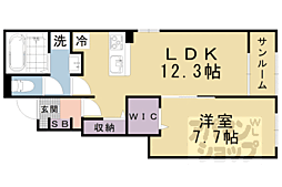 JR湖西線 堅田駅 徒歩24分 1階/-