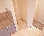 室内洗濯機置場です。