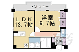 JR湖西線 大津京駅 徒歩14分 4階/-