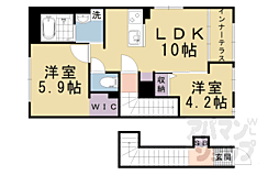 仮称)京都市山科区椥辻新築アパート 2階