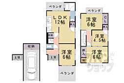 大宅桟敷町貸家 1