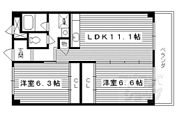京阪本線 丹波橋駅 徒歩16分 1階/-