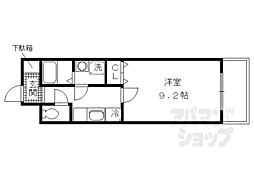 メゾンヴィーナス 1Kの間取図画像