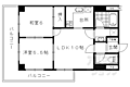 ライオンズマンション京都河原町第210階9.5万円
