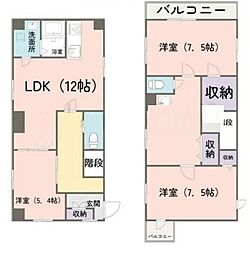 東京メトロ有楽町線 要町駅 徒歩5分の賃貸マンション 1階4LDKの間取り