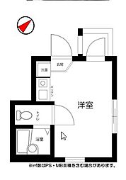 都電荒川線 荒川車庫前駅 徒歩2分の賃貸マンション 7階3LDKの間取り