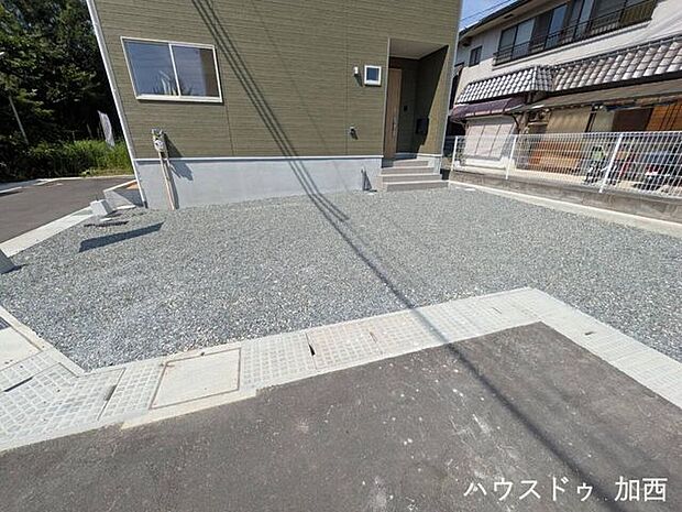 駐車場広々♪