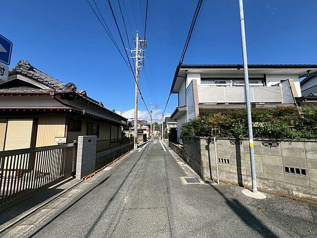 前面道路含む現地写真