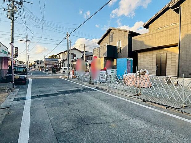 前面道路含む現地写真