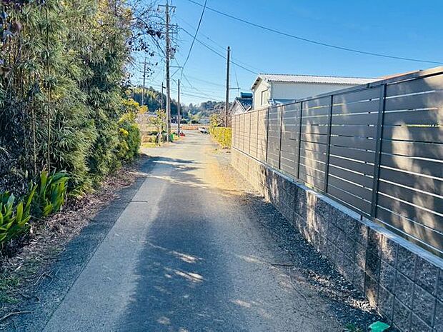 前面道路含む現地写真